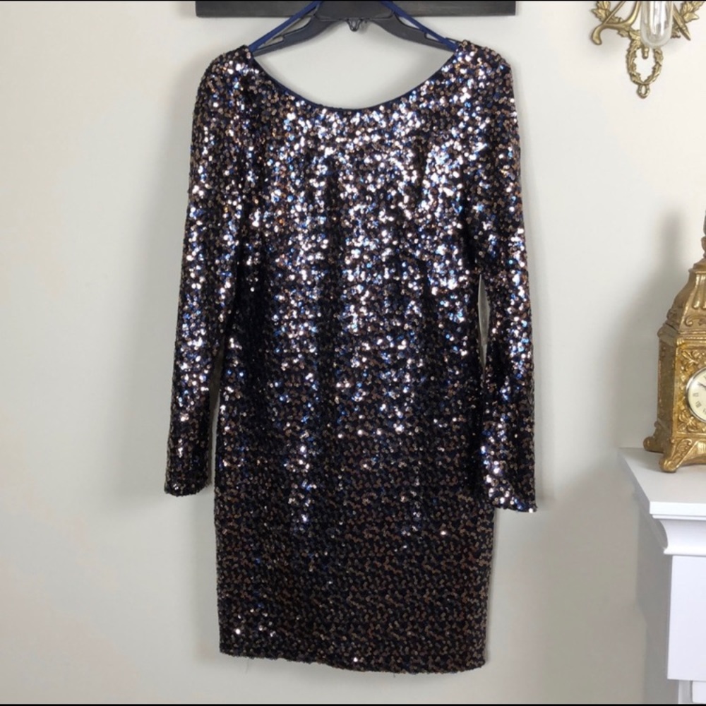 Eliza J  Formal Sequins dress.